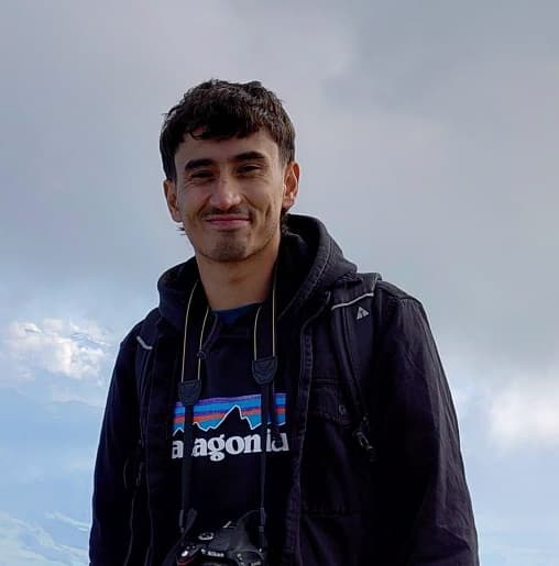 William on a mountain, but not in South America.